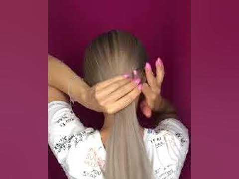 Ponytail without hair tie - YouTube in 2022 | Hair ties, Hair, Hair styles How To Put Ur Hair Up Without A Hair Tie, Hair Tie Without Band, Ponytail With No Hair Tie, How To Do A Ponytail Without A Hair Tie, Tie Hair Without Hair Tie, How To Put Your Hair Up Without Hair Tie, How To Tie Your Hair Without A Hair Tie, Hairstyles Without Hair Ties, How To Tie Hair Without Hair Tie