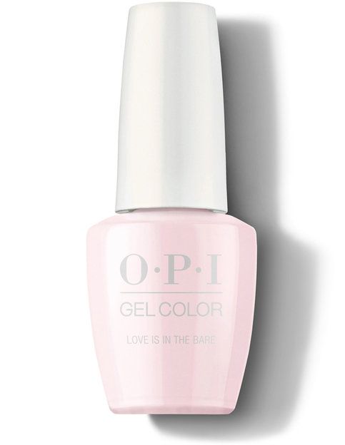 Love is in the Bare - GelColor | OPI Opi Gel Nail Polish, Engagement Nails, Opi Gel Nails, Nails Yellow, Pink Gel Nails, Nude Nail Polish, Pink Gel, Nails Polish, Opi Nail Polish