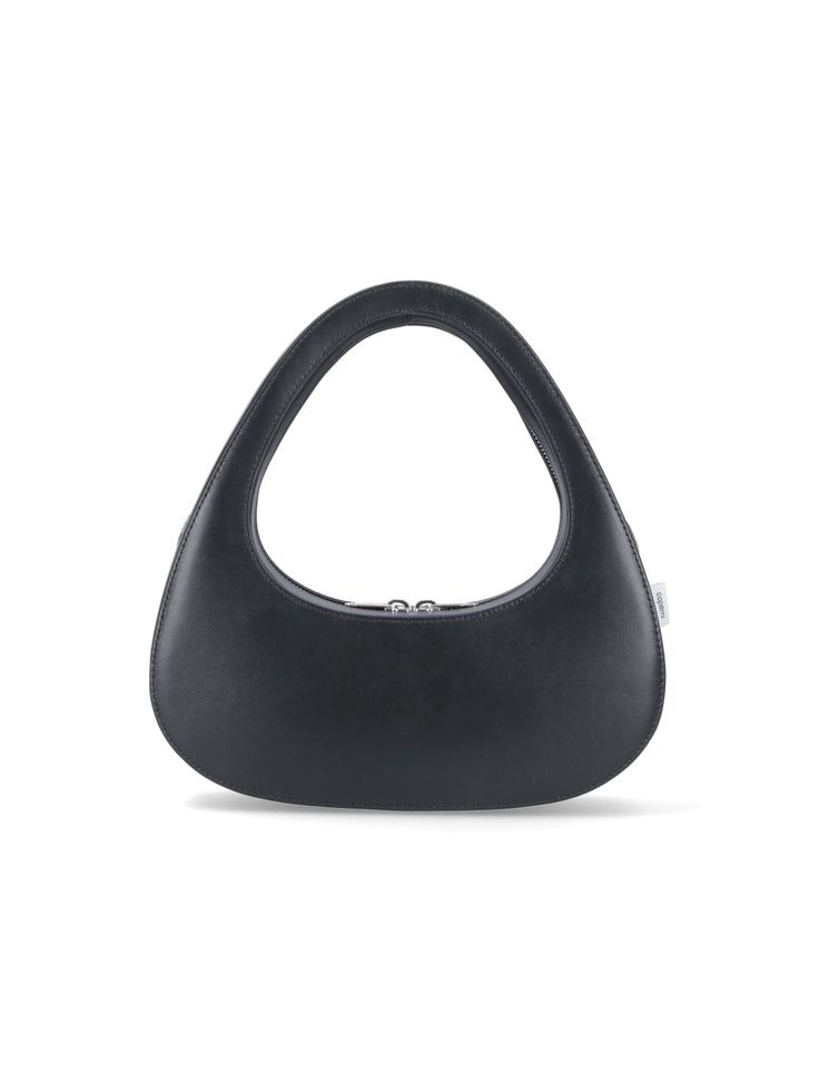 100% Leather Shopping Baguette Bag With Removable Pouch And Top Handle, Leather Baguette Bag With Round Handle For Everyday, Classic Top Handle Baguette Bag For Shopping, Classic Handheld Baguette Bag With Top Carry Handle, Classic Baguette Bag With Removable Pouch For Shopping, Luxury Baguette Bag With Round Handle For Everyday, Modern Handheld Leather Baguette Bag, Leather Baguette Bag With Detachable Handle For Shopping, Modern Soft Leather Satchel Evening Bag