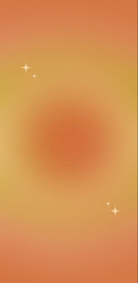 an orange and yellow background with white stars