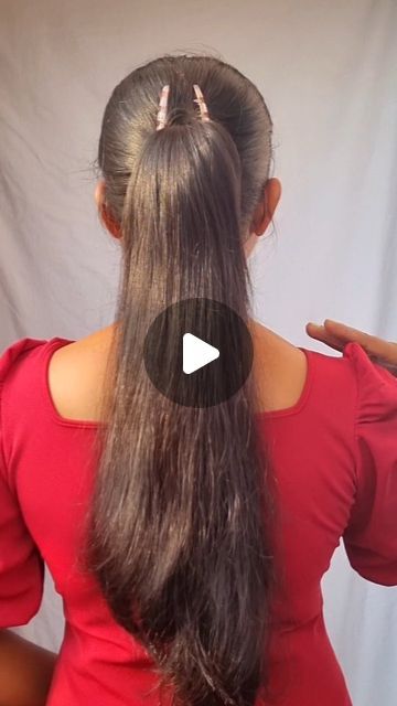 Clature Hair Styles, Ponitel Hairstyle Simple, Easy & Quick Hairstyle Tutorials, Hairstyle For Ponytail, One Piece Hairstyles, Stylish Ponytail Easy Hairstyles, Hairstyles With A Ponytail, Self Hairstyles Easy, Eid Games