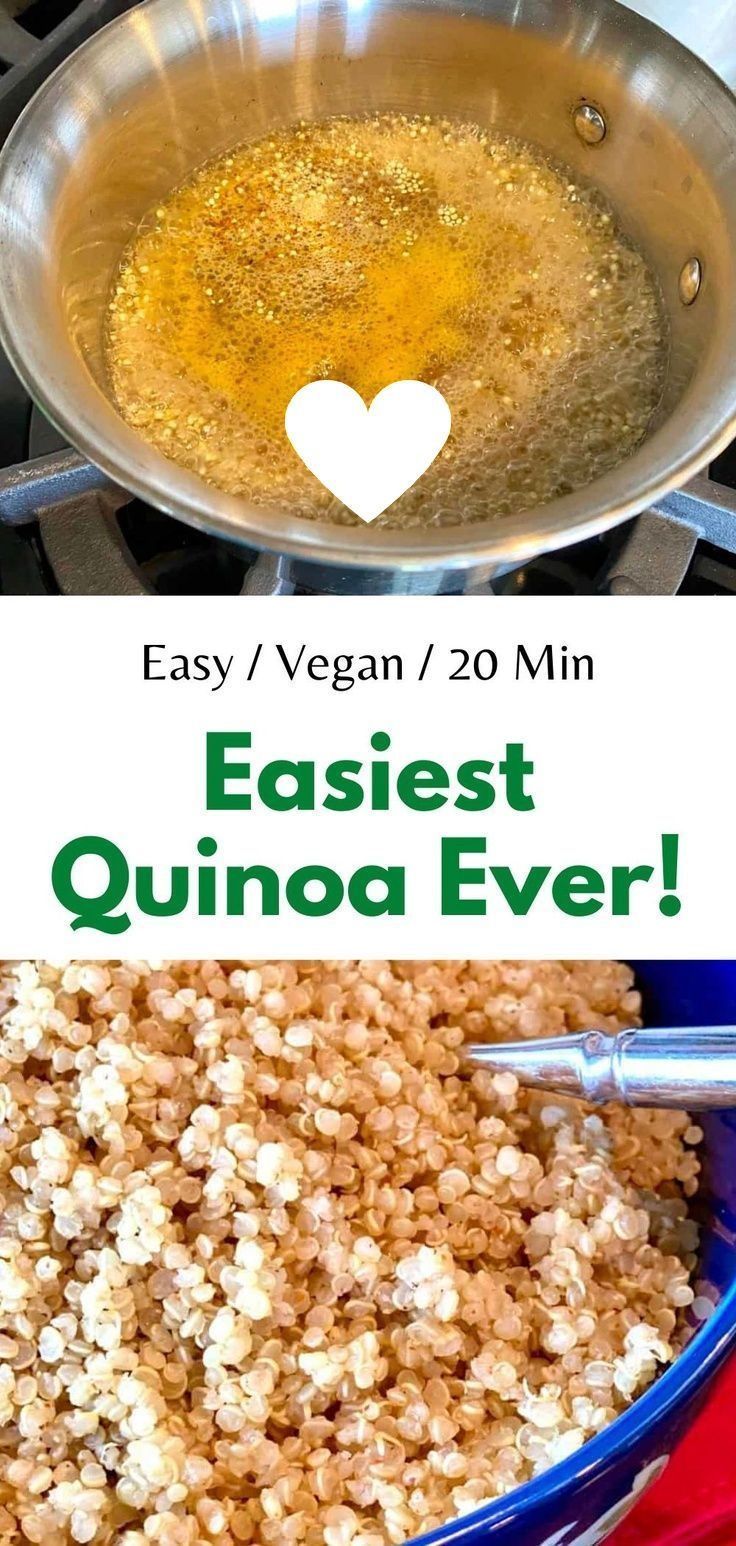 an easy and delicious recipe for quinoa