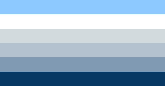 an abstract blue and white striped background