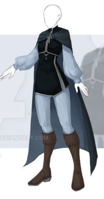 Outfit Ideas Fantasy Drawing, Winter Outfit Fantasy Art, Dnd Mage Outfit, Fantasy Oc Outfit Ideas, Fantasy Cold Weather Clothes Art, Fantasy Mage Outfit, Fantasy Outfits Design Fem, Winter Fantasy Clothing Drawing, Mage Outfit