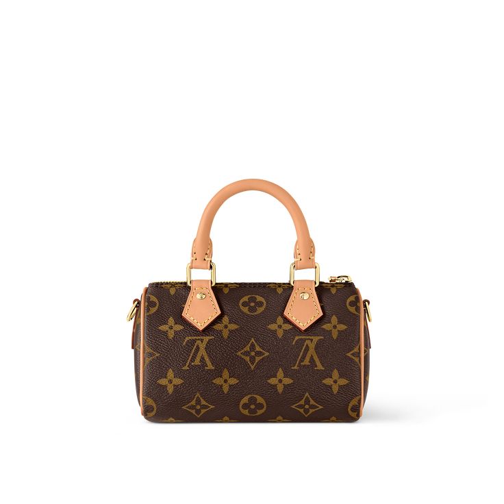 LOUIS VUITTON® - Nano Speedy - Monogram Louis Vuitton Handbags Mini, Louis Vuitton Mini Bag, Louis Vuitton Nano Speedy, Mini Designer Bags, Nano Speedy, Louis Vuitton Taschen, Sac Louis Vuitton, Mom Accessories, Luxury Bags Collection