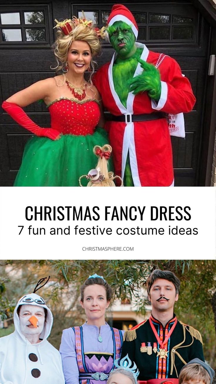 christmas fancy dress ideas for adults and kids