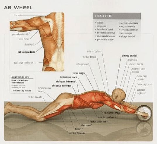 an image of a diagram of the muscles and tendors in a man's body