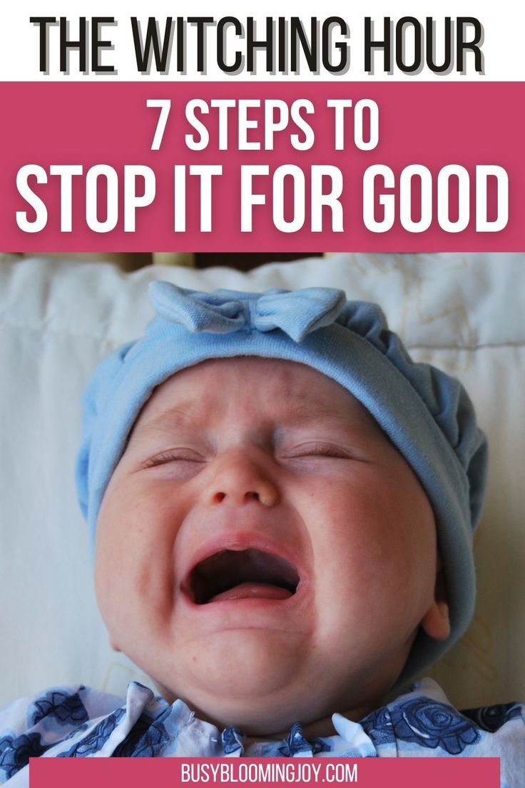 a baby with its mouth open and the words 7 steps to stop it for good