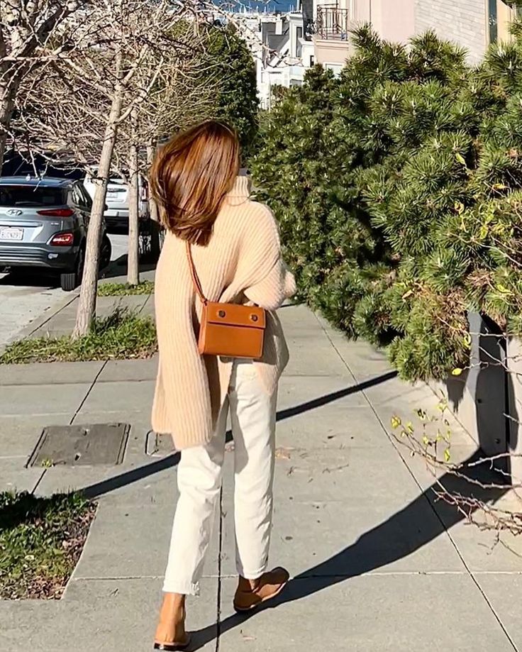 Cognac Purse Outfit, Cognac Bag Outfit, Cognac Bag, Purse Outfit, Tan Handbags, Bag Outfit, Todays Outfit, Shop The Look, Smart Shopping