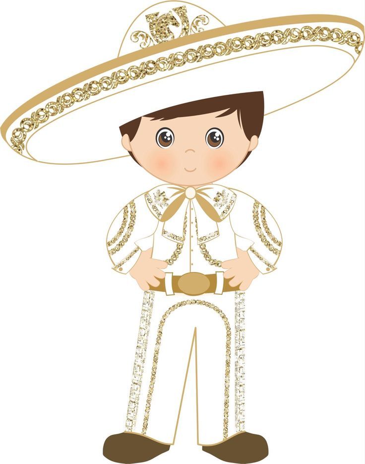 a little boy wearing a sombrero and standing with his hands on his hips