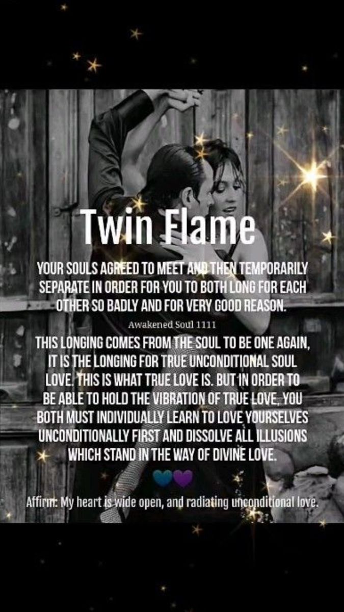 two people are kissing in front of a black and white background with the words twin flame