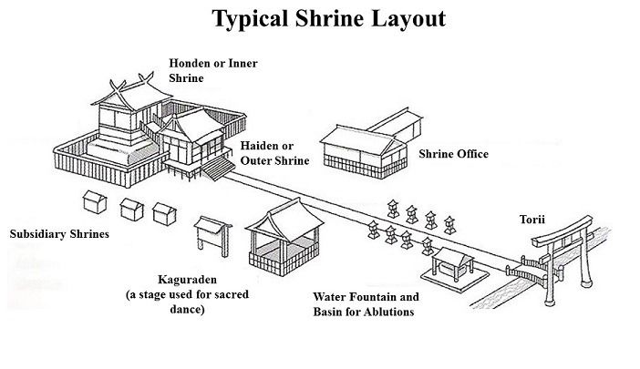 a diagram showing the types of typical shinning layouts