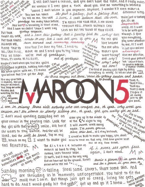 the title for maroon's new album, maroon 5