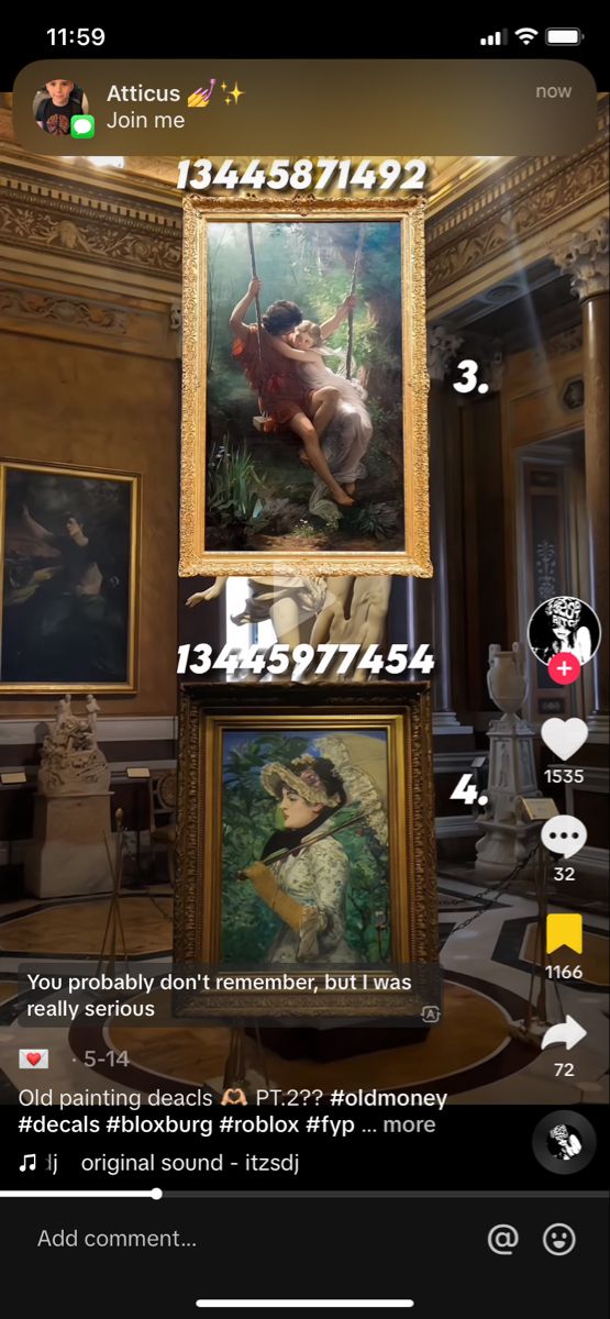 an image of paintings on the wall in a room with other things to see and do