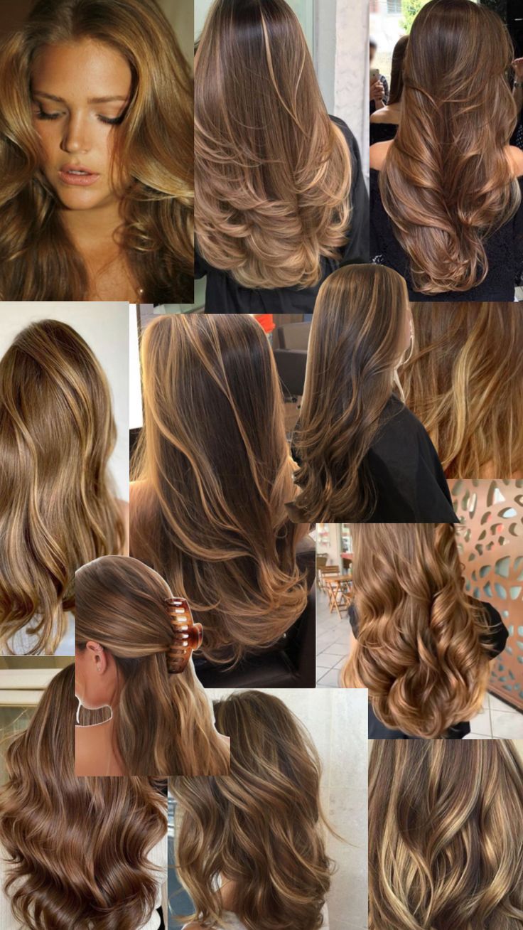 honey highlights Highlight Hair Dye, Honey Highlights, Summer Blonde Hair, Honey Brown Hair, Brown Hair Looks, Hair Inspiration Long, Brown Hair Inspo, Hair Color Streaks, Brunette Hair With Highlights