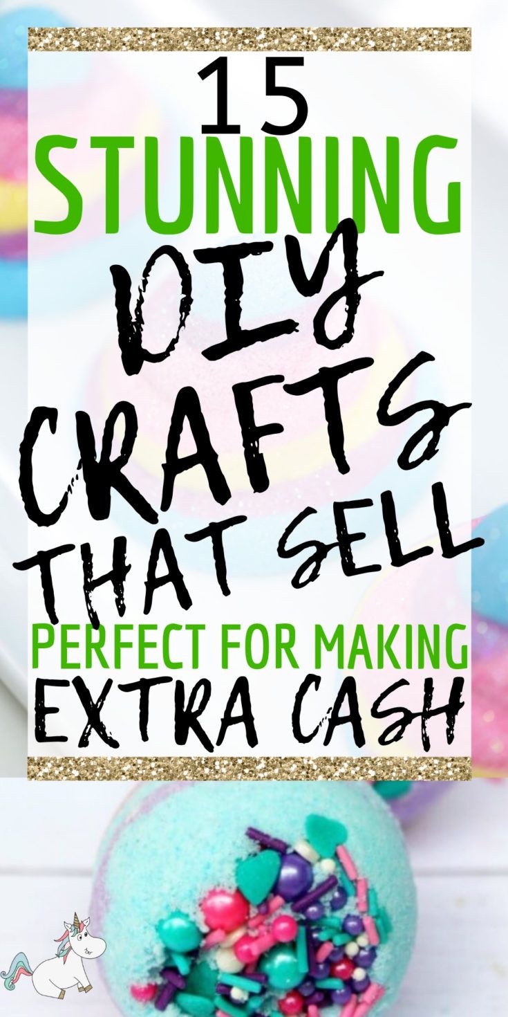 Crafts That Sell, Diy Gifts To Sell, Easy Crafts To Sell, Selling Crafts, Diy Projects To Sell, Work From Home Ideas, Sell Diy, Diy Home Decor Crafts, Making Extra Cash