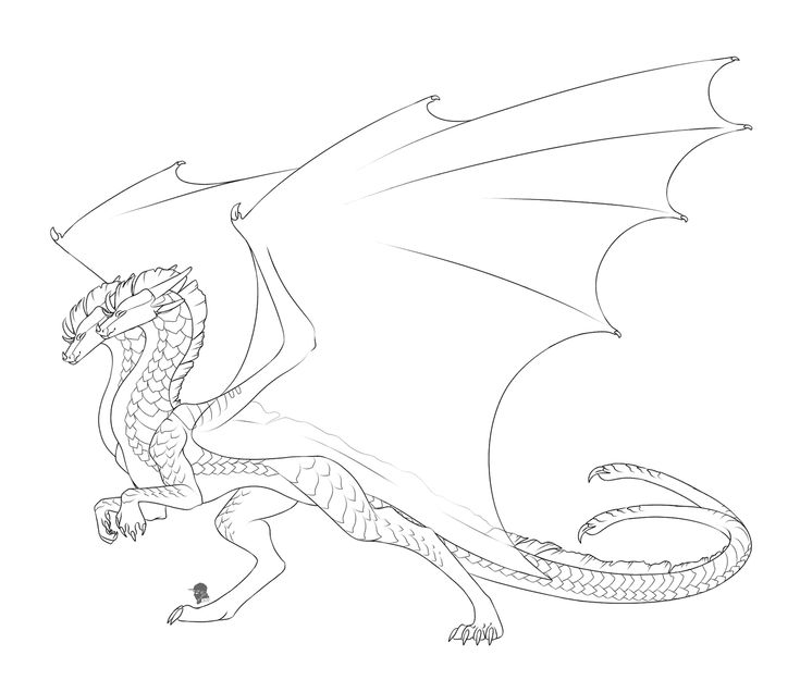 a drawing of a dragon on a white background