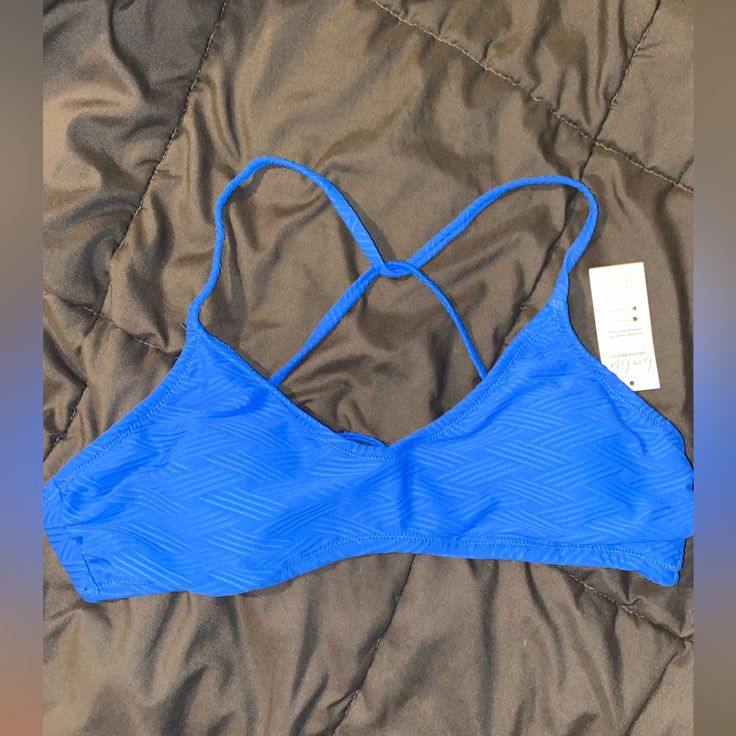 New With Tags! Cupshe Adjustable Blue Bikini Top. Size M Smoke Free Home Same Day Shipping Cupshe Bikinis, Bathing Suit Bottoms, Cute Bathing Suits, Swimsuit Tops, Womens Swim, Color Blue, Tags, Blue, Quick Saves