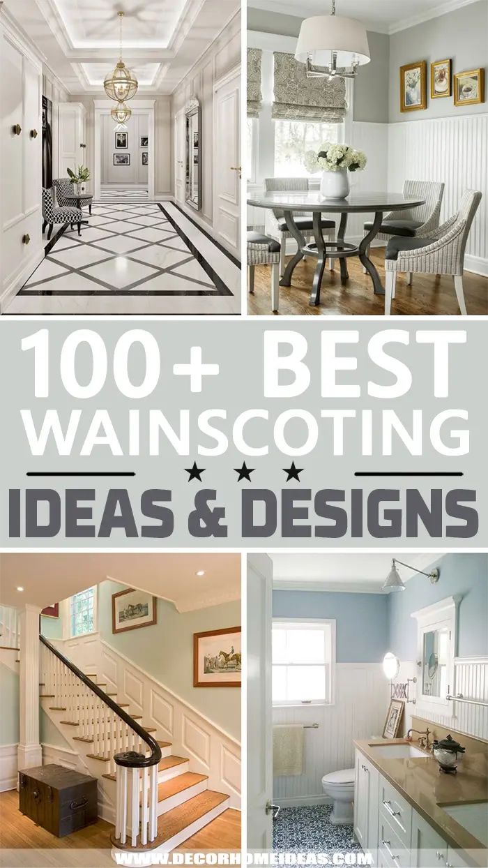 the top 100 + best wainscoting ideas and designs