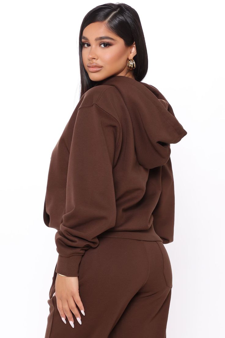 Available In Chocolate, Black, Blue, Red, Burgundy, Yellow, Charcoal, Light Blue, White, And Pink Pair with "Stole Your Boyfriend's Oversized Jogger" Oversized Fit Long Sleeve Hood With Drawstring 80% Cotton 20% Polyester Imported | Stole Your Boyfriend's Oversized Hoodie in Chocolate Brown size XS by Fashion Nova Oversized Hooded Tops With Drawstring, Oversized Solid Hooded Tops With Drawstring, Oversized Solid Tops With Drawstring Hood, Solid Fall Hoodie For Loungewear, Solid Color Hoodie For Fall Loungewear, Fall Hoodie Sweats, Brown Long Sleeve Sweats For Fall, Hooded Solid Sweats For Fall, Solid Color Fall Hoodie For Loungewear