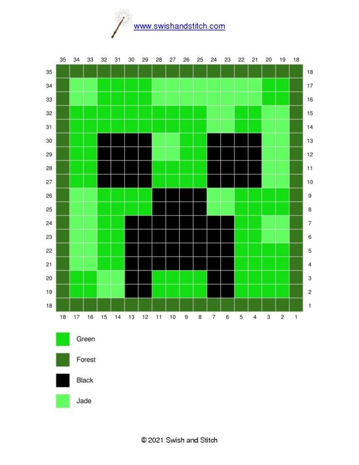 an image of a green and black square with squares in the middle, on top of it