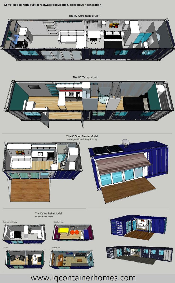 an image of some type of container house