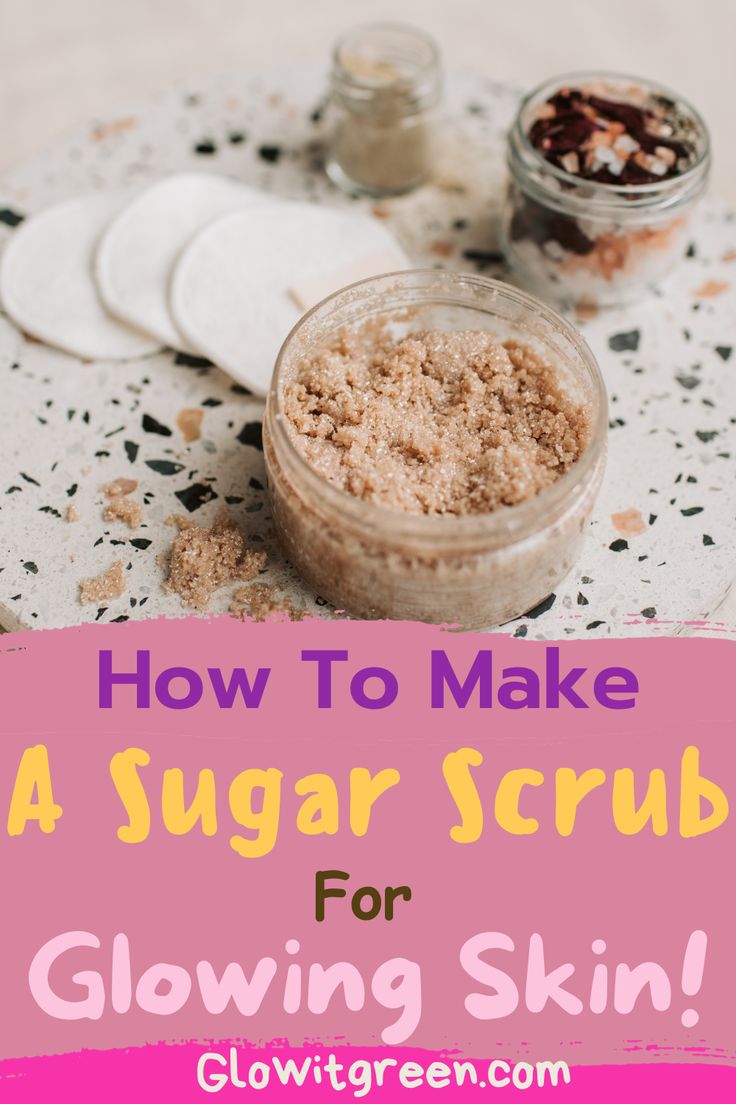 Exfoliate and glow with an easy DIY sugar scrub recipe from Glowitgreen.com! Sugar is an affordable way to effectively and gently exfoliate the face for a more radiant skin! Scrub For Glowing Skin, Natural Exfoliating Scrub, Diy Facial Scrub, Homemade Scrubs, Scrub Recipe Diy, Face Scrub Recipe, Exfoliating Facial Scrub, Exfoliating Face Scrub, Pantry Ingredients