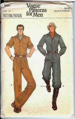 male pattern boldness: Men's Jumpsuits -- YEA or NAY? Vintage Jumpsuit Pattern, Coverall Pattern, Mens Jumpsuit, Mens Sewing Patterns, Men Jumpsuit, 70s Men, Vintage Jumpsuit, Jumpsuit Men, Vintage Dress Patterns