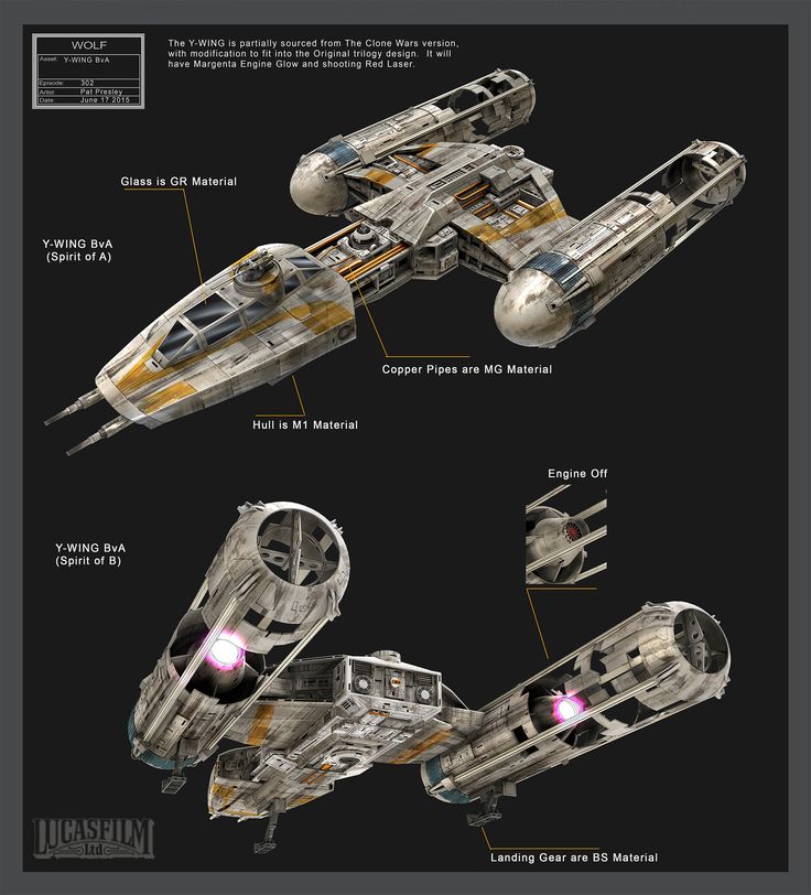 an image of a star wars vehicle with parts labeled in english and chinese on the side