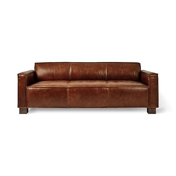 Gus Modern FURNITURE - Cabot Sofa Affordable Furniture Stores, Color Sofa, Best Leather Sofa, Rustic Furniture Diy, Leather Sofa Bed, Leather Chesterfield Sofa, Leather Couch, Brown Sofa, Black Furniture