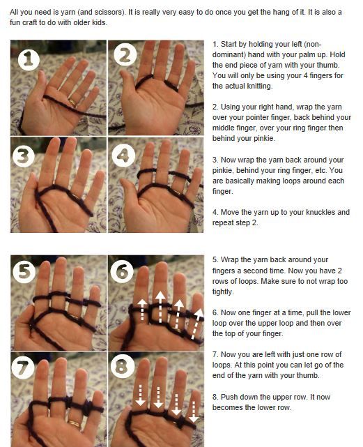 instructions for how to make an adjustable ring