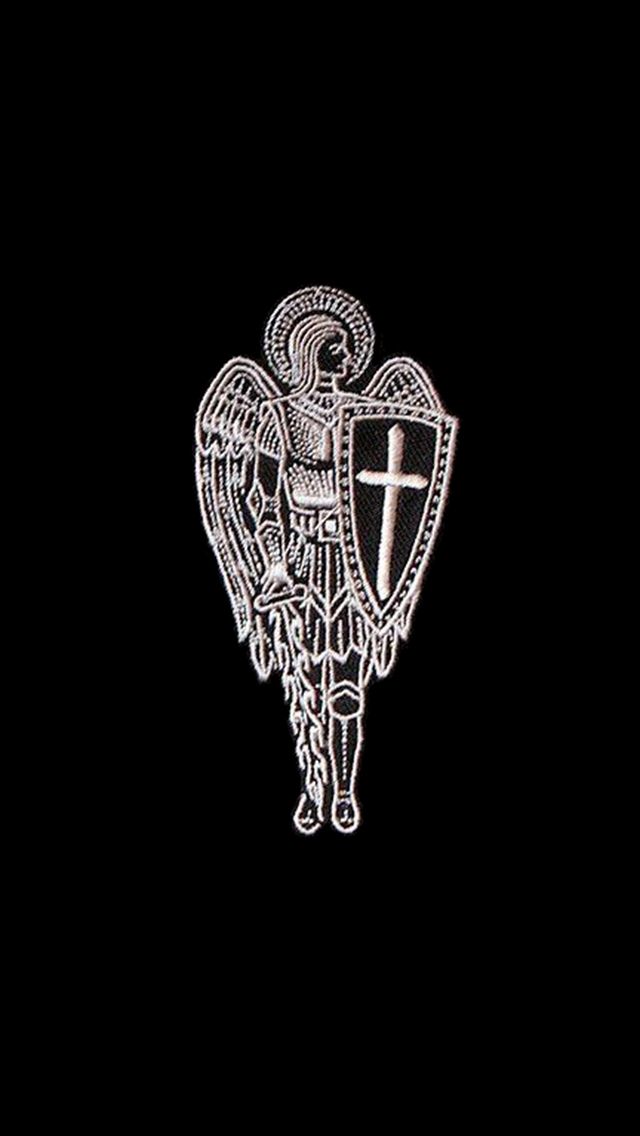 Christian Knight Tattoo, Small Knight Tattoo, St Michael Police Tattoo, Patron Saint Tattoo, Saint Michael Wallpaper, St Michael Wallpaper, Saint Tattoos For Men, Sheriff Tattoo, Crusader Tattoo