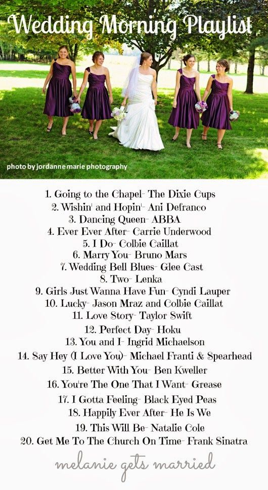 the wedding playlist for brides and grooms