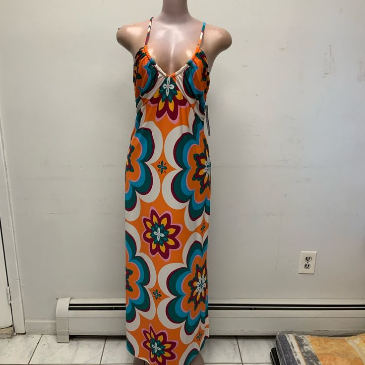 Dress For Women Is In Brand New Condition With Tag Size 12 Dress, Dress For Women, Woman Colour, Blue Orange, Color Blue, Womens Dresses, Brand New, Orange, For Women