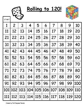 a printable roll and cover for the number 1 to 20 game with dices