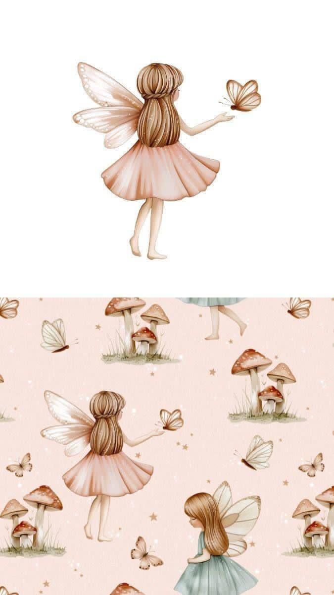 Cookie Illustration, Fairy Png, Fairy Pattern, Fairy Cartoon, Fairy Flowers, Fairy Clipart, Floral Wallpaper Iphone, Fairy Illustration, Baby Illustration