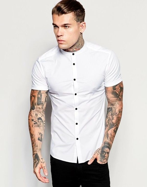 Stephen James Hendry, T Shirt Outfits, Chef Wear, Formal Men Outfit, Stephen James, Indian Men Fashion, Shirt Outfits, Hipster Shirts, Outfits Dress