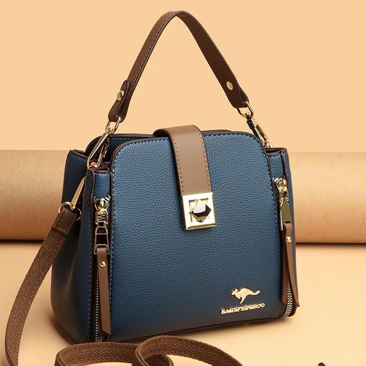 High Quality Leather Luxury Designer Shoulder Crossbody Sac Bag Types, Classy Purses, Spring Purses, Sac Tote Bag, Side Purses, Pochette Louis Vuitton, Trendy Purses, Bags Style, Everyday Handbag