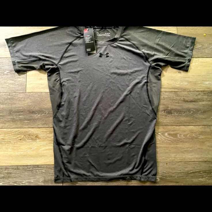 Compression Shirt. Men’s Xl Tight Fitting-Nwt Under Armour Fitted Moisture-wicking Tops, Fitted Under Armour Moisture-wicking Top, Under Armour Sporty Shirt For Sports, Sporty Under Armour Shirt For Sports, Sporty Under Armour Sports Shirt, Fitted Under Armour Crew Neck Top, Under Armour Sports Shirt, Under Armour Compression Shirt, Compression Shirt Men