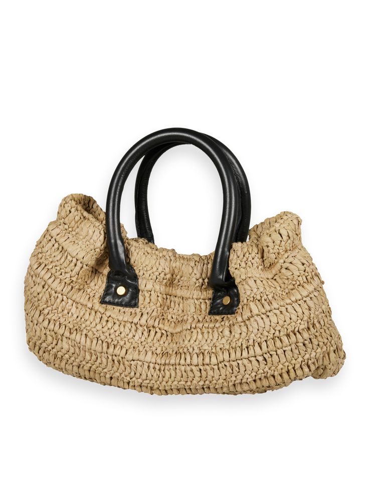 Seastone Eco-friendly Straw Bag For Shopping With Top Carry Handle, Casual Handheld Bags With Top Carry Handle, Casual Satchel Bag For Shopping, Spring Beach Hobo Bag With Top Handle, Summer Vacation Top Handle Hobo Bag, Summer Vacation Hobo Bag With Top Handle, Summer Bags For Daily Use With Handles, Chic Hobo Bag With Top Handle For The Beach, Everyday Bag With Adjustable Strap And Round Handle