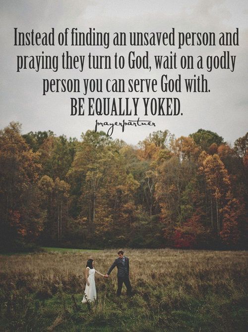 a man and woman holding hands in a field with the words, instead of finding an unsaved person and praying they turn to god