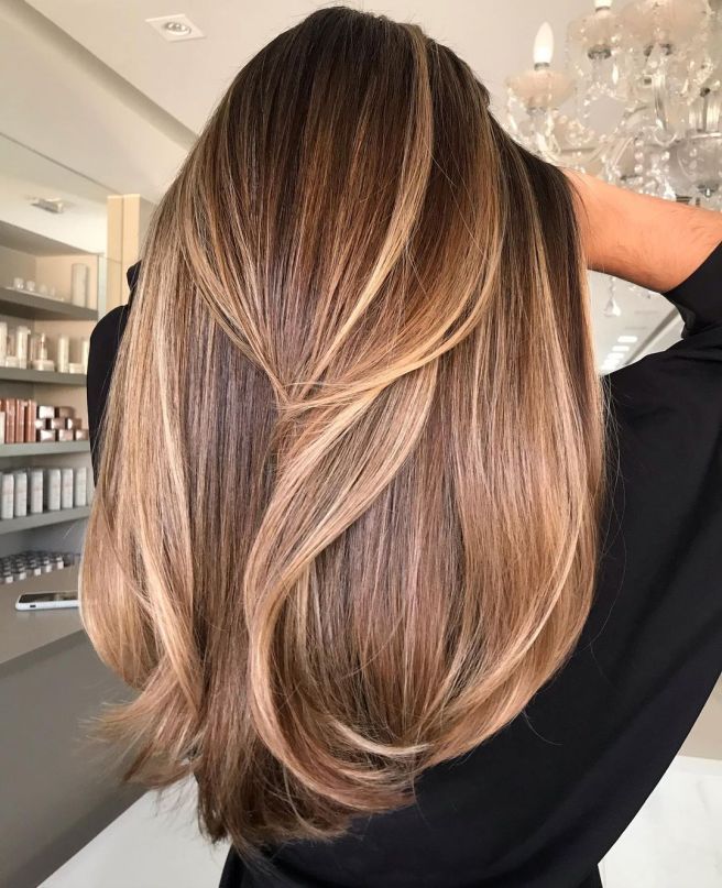 Light Brown Layers, Light Brown Hair With Highlights, Bayalage Hair, Warm Highlights, Brown Hair With Caramel Highlights, Rambut Brunette, Hair With Highlights, Lighter Hair, Brunette Hair With Highlights