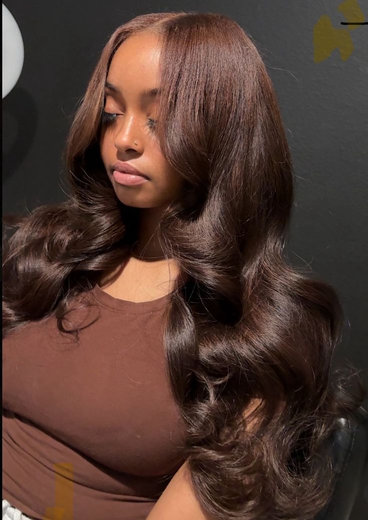 Middle Part With Curls, Middle Part Curls, Body Wave Wigs, Hair Body Wave, Waves Curls, Glueless Wig, Quick Weave, Scalp Health, Body Wave Wig