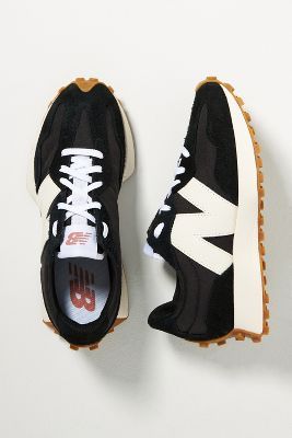 New Balance 327 Outfit, Black New Balance, New Balance 327, Athletic Gear, New Balance Sneakers, Athleisure Outfits, New Balance Shoes, Fall 2023, Rubber Heels