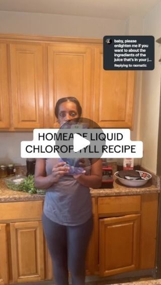 Ebony B | Natural Mama on Instagram: "HOMEMADE LIQUID CHOROPHYLL RECIPE

Watercress
Arugula
Parsley
Cilantro 
Pea Shoots
Green Apple 

I also use microgreens at times!
#liquidchlorophyll #recipe #homeade #juicing" Diy Chlorophyll Water, Chlorophyll Juice Recipes, Homemade Chlorophyll, Diy Chlorophyll, Alkaline Vegan Recipes, Chlorophyll Water, Self Care Body, Pea Shoots, Natural Mama