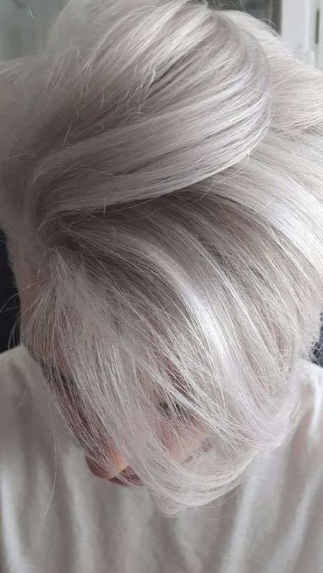 Silver Hair Dye Men, Grey Hair Color Men, Grey Hair Wax, Bad Hair Extensions, Silver Hair Men, 40 Hairstyles, Silver Hair Dye, Shortish Hair, Sheath Wedding Dresses