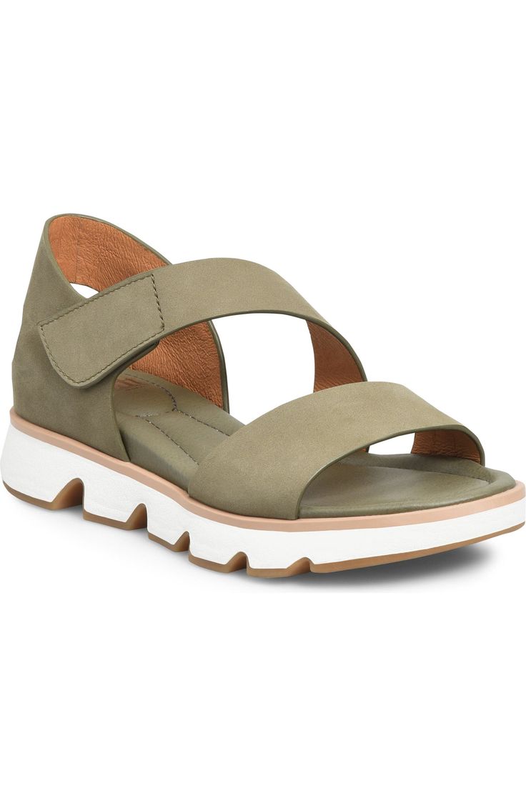 Söfft Mandi Sandal (Women) | Nordstrom Spring Sport Sandals With Textured Sole, Casual Slingback Sport Sandals With Leather Footbed, Spring Double Strap Sandals With Rubber Sole, Double Strap Sandals With Rubber Sole For Spring, Sporty Leather Sandals With Textured Sole, Synthetic Double Strap Sport Sandals With Removable Insole, Comfortable Slingback Sandals With Cushioned Footbed, Modern Sandals With Cushioned Footbed, Modern Sandals With Cushioned Footbed Medium Width