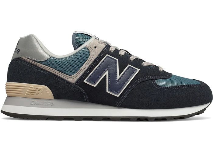 New Balance 574 Dark Navy Marred Blue - ML574ESS Nb Sneakers, Kids Clothes Sale, Lifestyle Shoes, Winter Shoes For Women, New Balance 574, Mens Lifestyle, New Balance Men, New Balance Sneakers, Classic Shoes