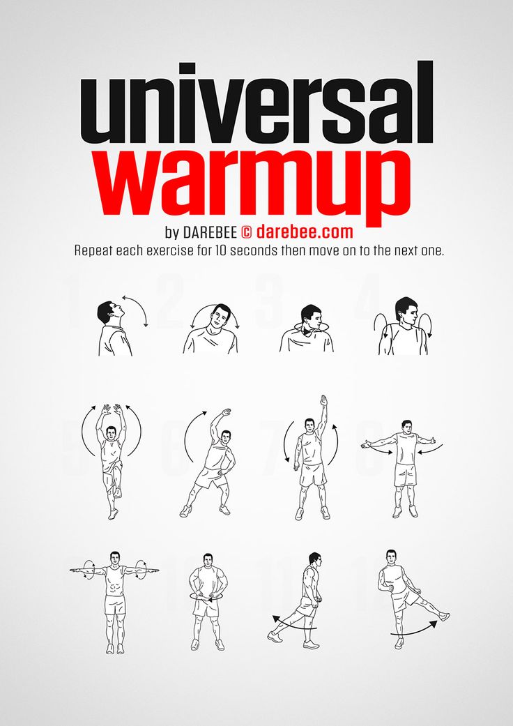 an advertisement for universal warmop, with various poses and gestures on the front