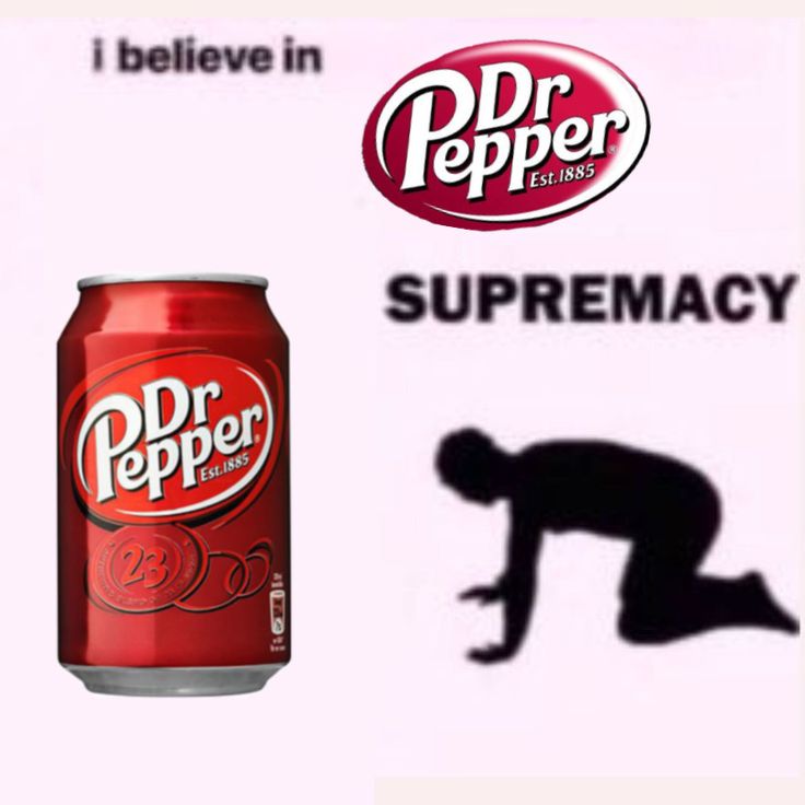 a can of dr pepper next to an advertisement